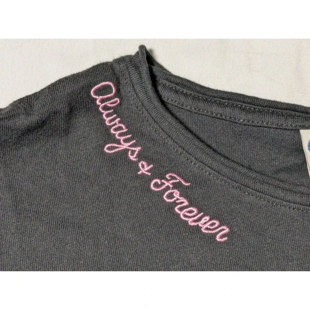 THE BEATLES ALWAYS‎ & FOREVER Girls Medium Black Junk Food T-Shirt Dress NEW